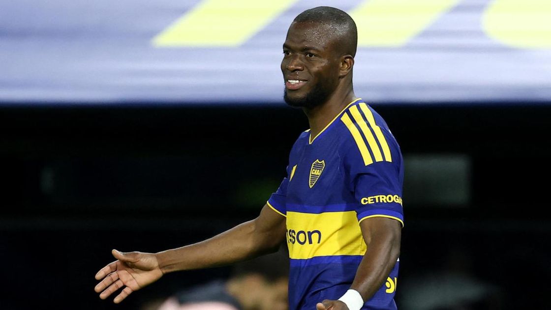 Enner Valencia brilla con asistencia clave para Boca Juniors ante Unión