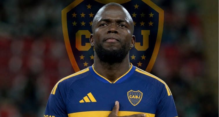 Enner Valencia marcó su primer gol con Boca Juniors ante Central Córdoba